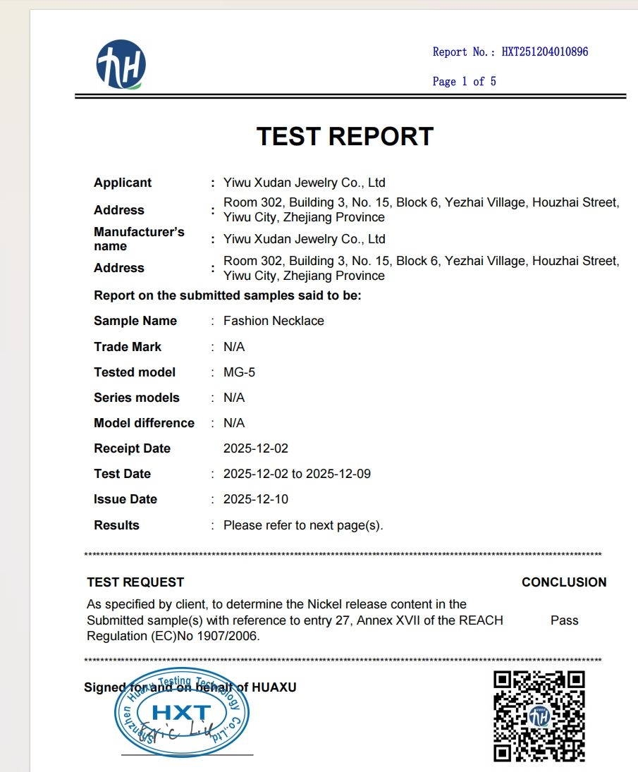 Test Report 1