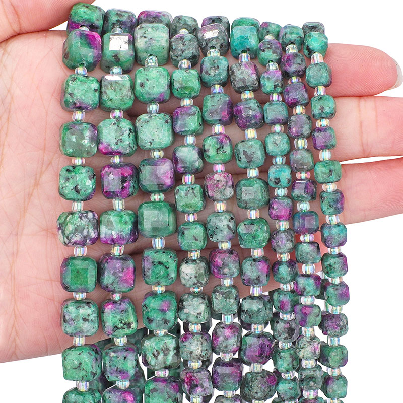"Ruby Zoisite" Jasper