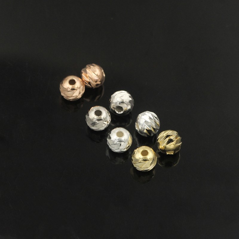 925 Sterling Silver Round Beads Spacer