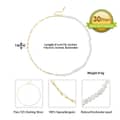 Genuine Pearl Beads Necklace Chain 925 Silver Freshwater Collar 2