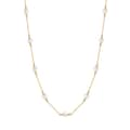 Genuine Freshwater Baroque Pearls Adjustable 925 Sterling Silver Necklace 1
