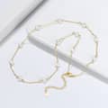 Genuine Freshwater Baroque Pearls Adjustable 925 Sterling Silver Necklace 3