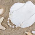 Trendy Freshwater Baroque Pearls Pearl Beads Adjustable 925 Sterling Silver Necklace 5