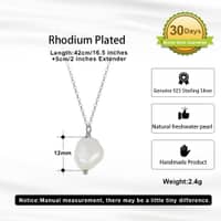 Rhodium Plated