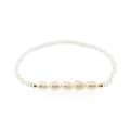 Solid Color Bead Natural Freshwater Pearl Bracelet 5