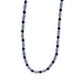 Ins Style Vintage Natural Stone Brass Bead Beaded Necklace Simplicity 6