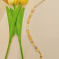 Handmade Sweet Design Freshwater Pearl Heart-shaped Natural Stone Bracelet 4
