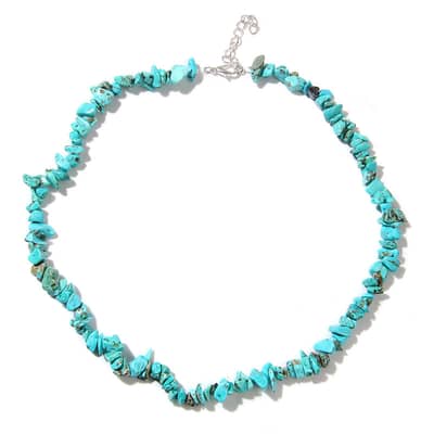 INS Style Natural Stone Handmade Necklace Irregular Stone Neck Chain detail 2