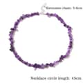 INS Style Natural Stone Handmade Necklace Irregular Stone Neck Chain 5