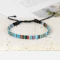 Vintage Style Handmade Woven Bracelet Colorful Design 3