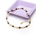 Pearl Necklace Natural Stone Waterproof Pearl Beaded Choker 3