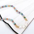 Pearl Necklace Natural Stone Beaded 5