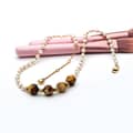 Pearl Necklace Natural Freshwater Pearl Stone Waterproof Gemstone Beaded 3