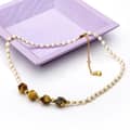 Pearl Necklace Natural Freshwater Pearl Stone Waterproof Gemstone Beaded 4