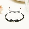 Natural Irregular Stone Crystal Adjustable Summer Waterproof Bracelet 5