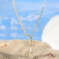 925 Sterling Silver Baroque Freshwater Pearl Necklace 3
