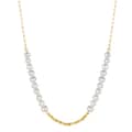 Light Luxury Niche 925 Sterling Silver Pearl Pendant Choker Design Necklace 2