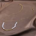 Light Luxury Niche 925 Sterling Silver Pearl Pendant Choker Design Necklace 4