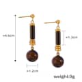 Brown Earrings B
