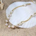 Vintage Freshwater Pearl Chain Bracelet Set 6