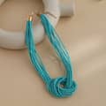 Bohemian Hand-woven Seed Necklace Winding Series Clavicle Chain Design 3