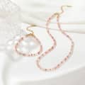 Natural Stone Handmade Beaded Stainless Steel Jewelry Set Bracelet Necklace 4