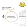 Cuban Link 925 Sterling Silver Baroque Pearl Bracelet 5