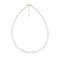 Natural Freshwater Pearl Simple Collar Chain Necklace 5