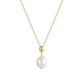 Unique Natural Freshwater Baroque Single Pearl Necklace 5