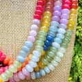 Natural Stone Necklace Stainless Steel Waterproof Beads Tags With Logo 3