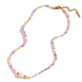Bohemian Seed Stainless Steel Pearl Necklace Handmade Colorful Seed Pearl Bead 5