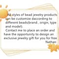 Freshwater Pearl Waterproof Stainless Steel 18K Gold Plated Natural Stone Bead Necklace 6