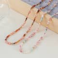 Natural Freshwater Pearl Necklace Crystal Bead 1