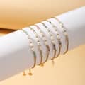 Natural Freshwater Pearl Waterproof Stainless Steel 18K Gold PVD Coated Bracelet 2