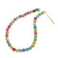Natural Stone Handmade Beaded Necklace Summer Color Natural Stone Elegant 6