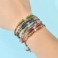 Seed Beads Miyuki Natural Stone Adjustable Bohemian Style Bracelet 3