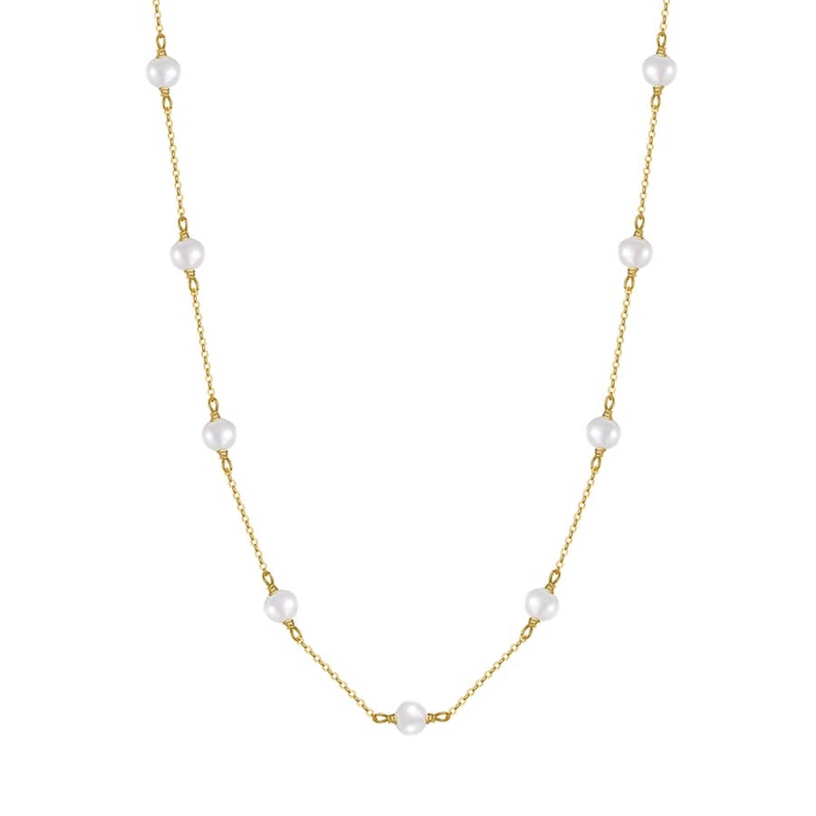 Pearl Vintage Pearl Choker Necklace - main
