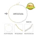 Paperclip Chain Natural Freshwater Pearl Bracelets S925 Sterling Silver Baroque Pearl Necklace 4