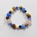 Natural Stone Handmade Beaded Pearl Necklace Colorful 3