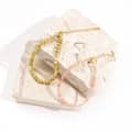 Natural Stone Stainless Steel Beaded Bracelet 5