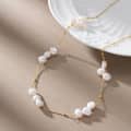 Personalized Beaded Freshwater Pearl Choker Irregular Baroque Pearl Necklace 1