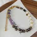 Bohemian Geometric Natural Stone Pearl Handmade Beaded Bracelet 2