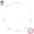Natural Freshwater Pearl Clavicle Chain Baroque Irregular Original Design Necklace 5