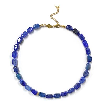 Natural Stone Handmade Beaded Necklace detail 3