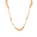New Style Beaded Necklace Freshwater Pearl Waterproof Titanium Steel Shell Beads 1