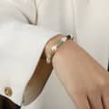 Vintage Natural Stone Freshwater Pearl Handmade Beads Bracelet 6