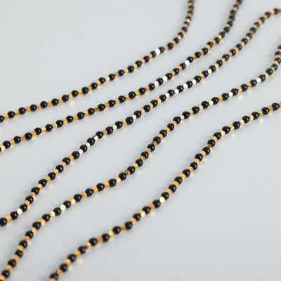 Agate Necklace Natural Stone Waterproof Titanium Steel Bead New Style Gift detail 5