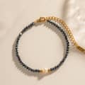 Simple Natural Stone Freshwater Pearl Handmade Bracelet 1