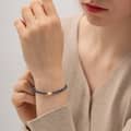 Simple Natural Stone Freshwater Pearl Handmade Bracelet 4