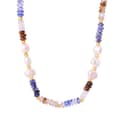 Freshwater Pearl Natural Stone Beads Necklace Creative Handmade Party Gift 1